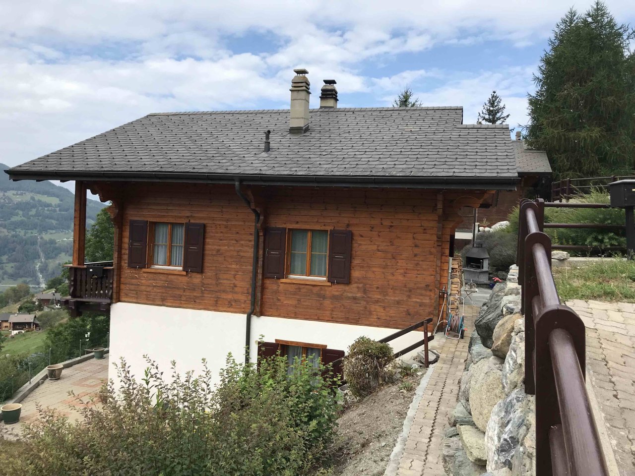 Ferienchalet möbiliert in idylischer Umgebung