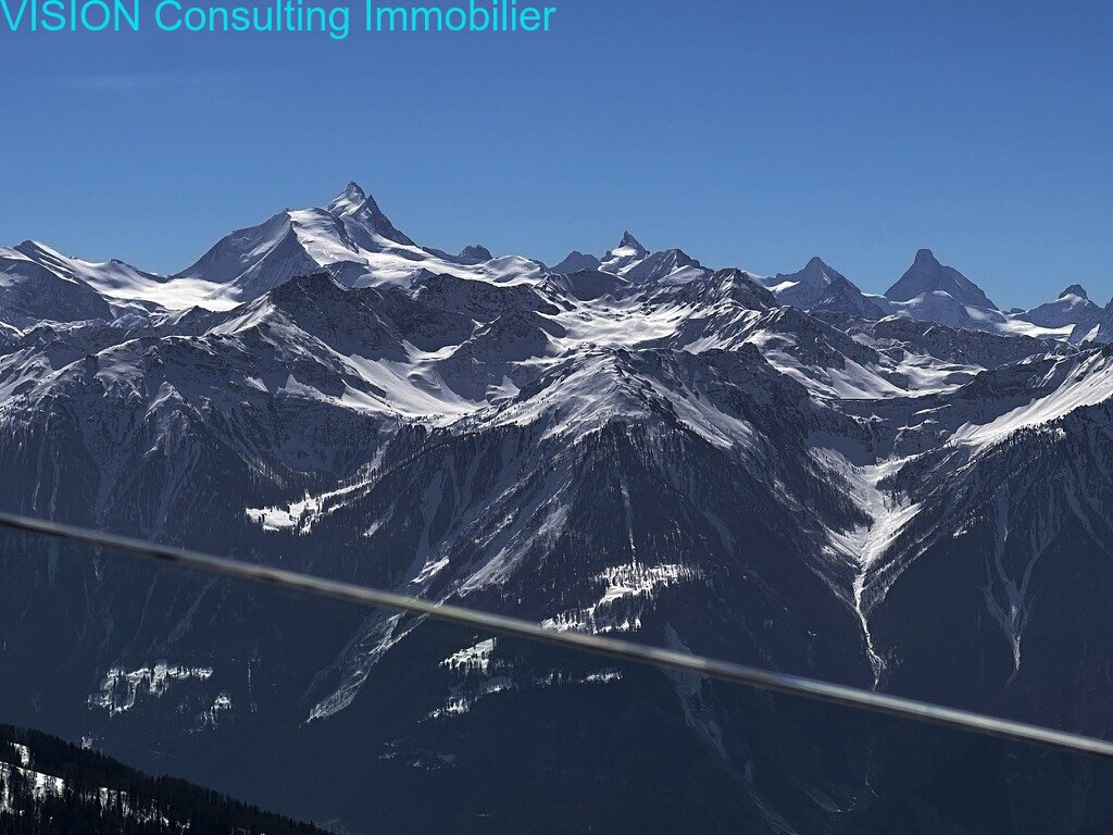 Spektakuläre Bergpanorama-Aussicht von der Gemmi – Alpengipfel im Blickfeld