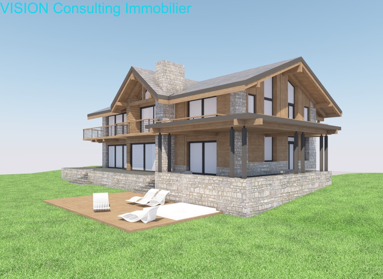 Résidence exclusive en constructions au gré du Maitre d'ouvrage avec une vue exceptionnelle